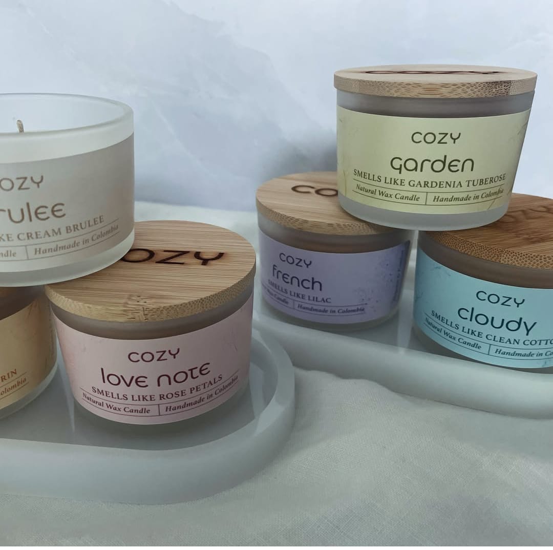 VELAS 100% NATURALES ARTESANALES