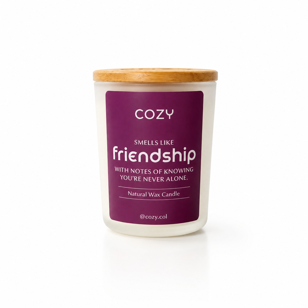 Vela smells like FRIENDSHIP 7 ONZ