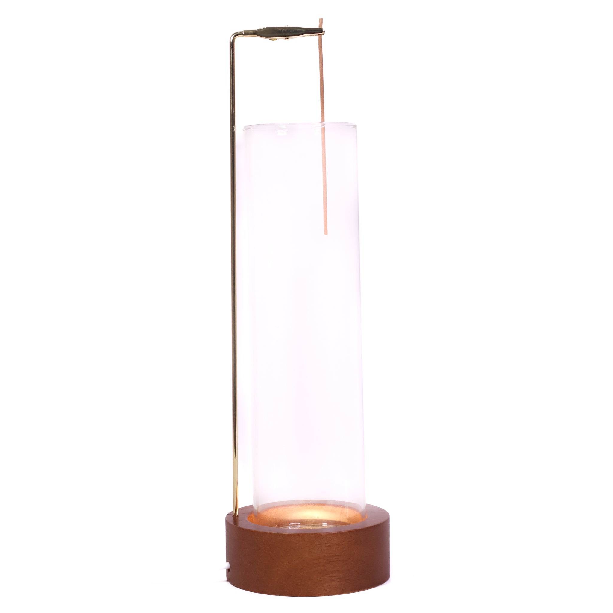 Portainciensos cilindrico decorativo.