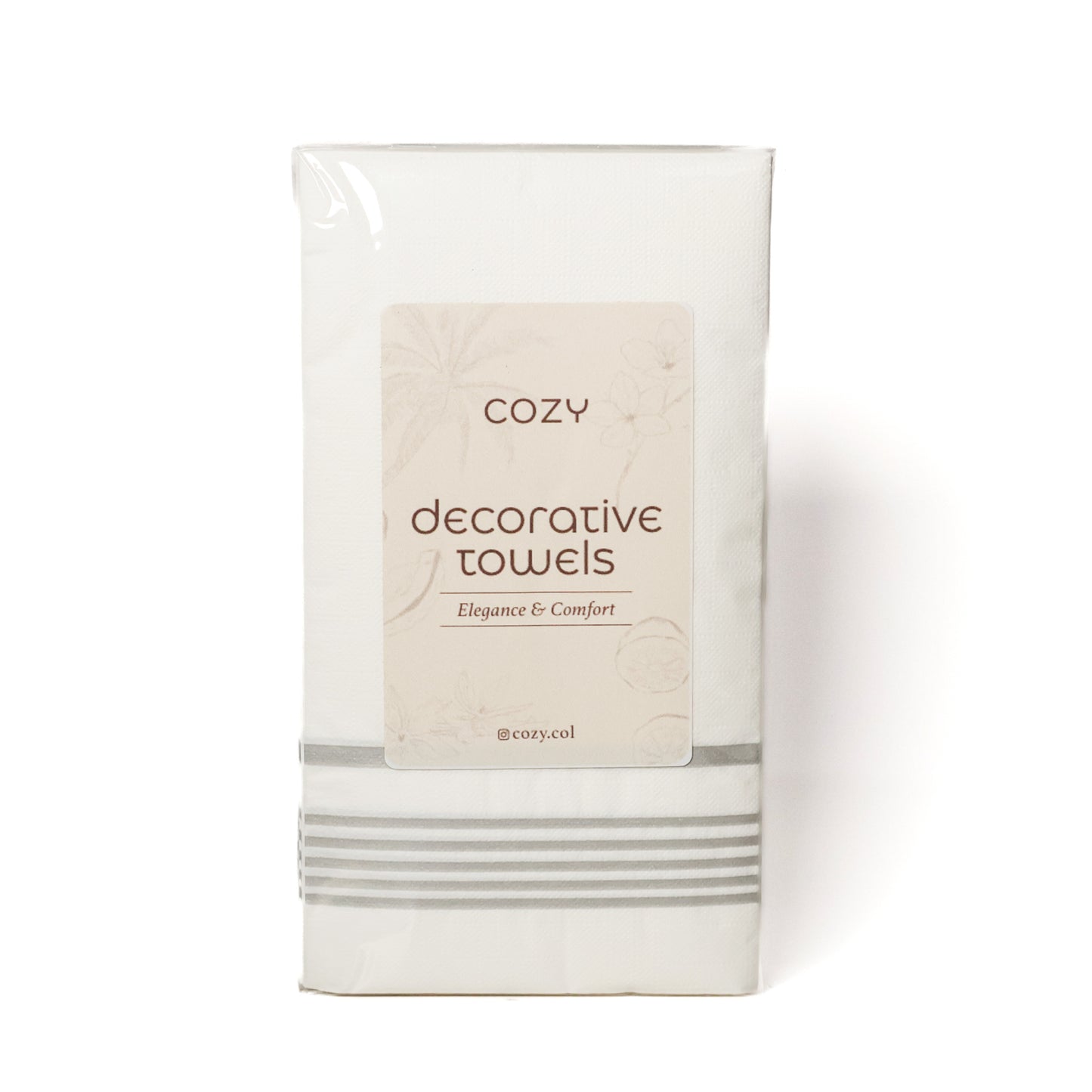 Servilleta de papel Decorativa Cozy Paq 33 unid.