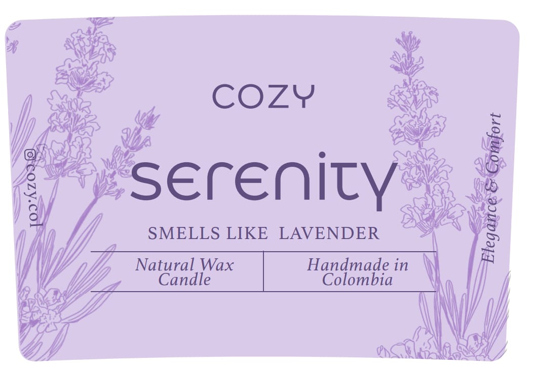 15-VELA ARTESANAL SERENITY