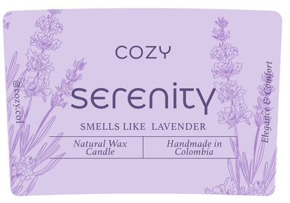 15-VELA ARTESANAL SERENITY