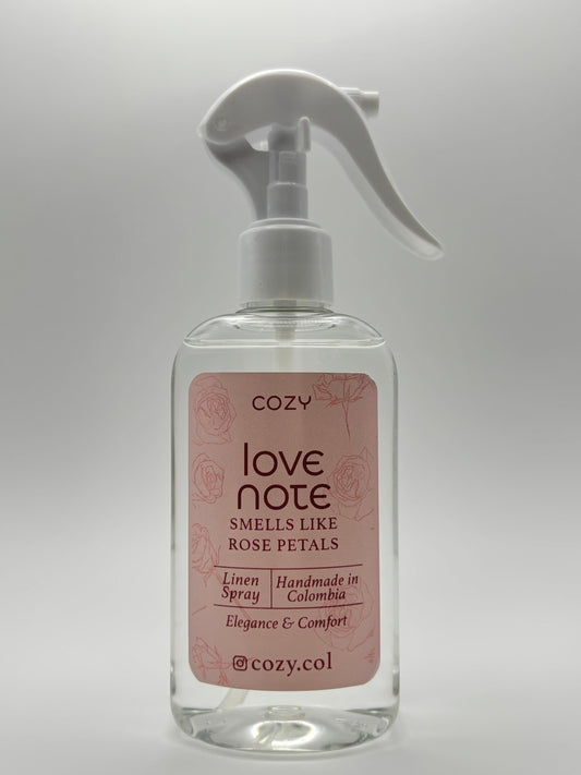 LINEN SPRAY LOVE NOTE